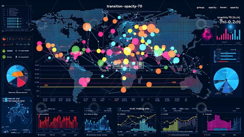 高清大图下载【趣麦麦图】数据管理仪表盘2