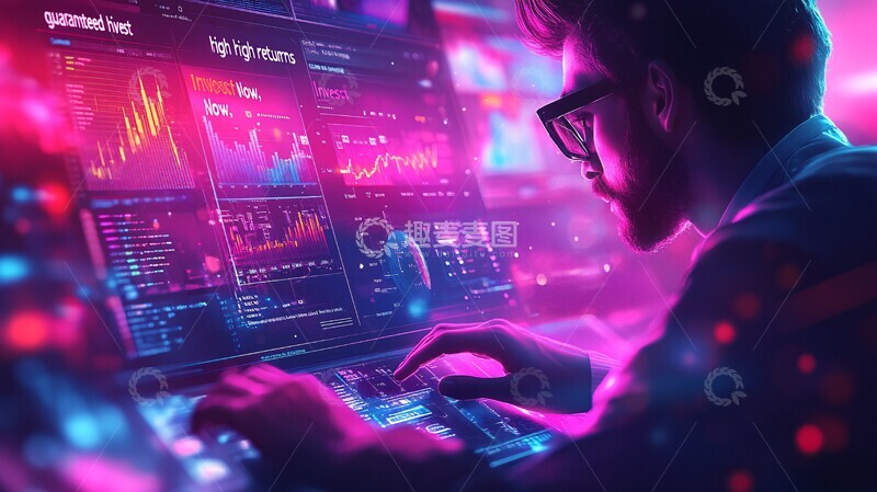 高清大图下载【趣麦麦图】投资网站诈骗预警2