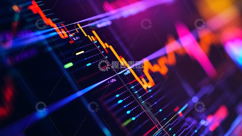 高清大图下载【趣麦麦图】金融数据走势图