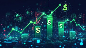 金融增长趋势图3