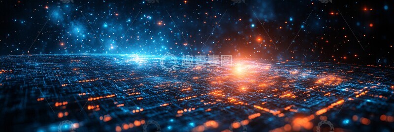 高清大图下载【趣麦麦图】商业智能背景2