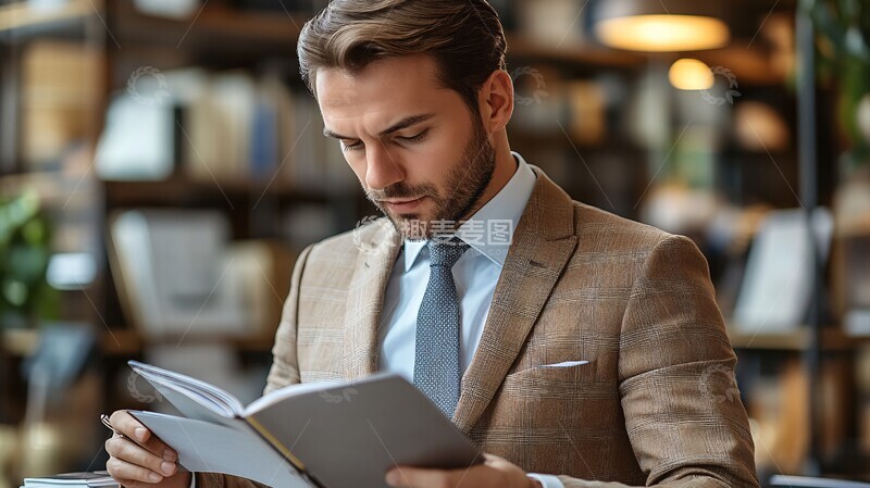 高清大图下载【趣麦麦图】投资资产出售谈判2