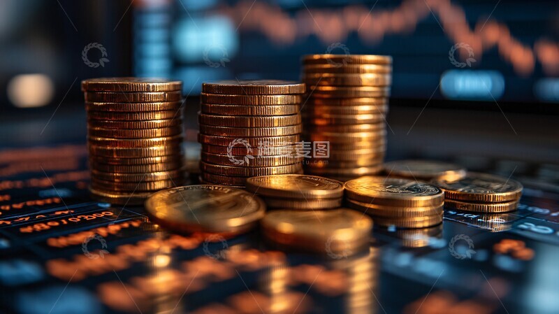 高清大图下载【趣麦麦图】投资增长与股市交易图2