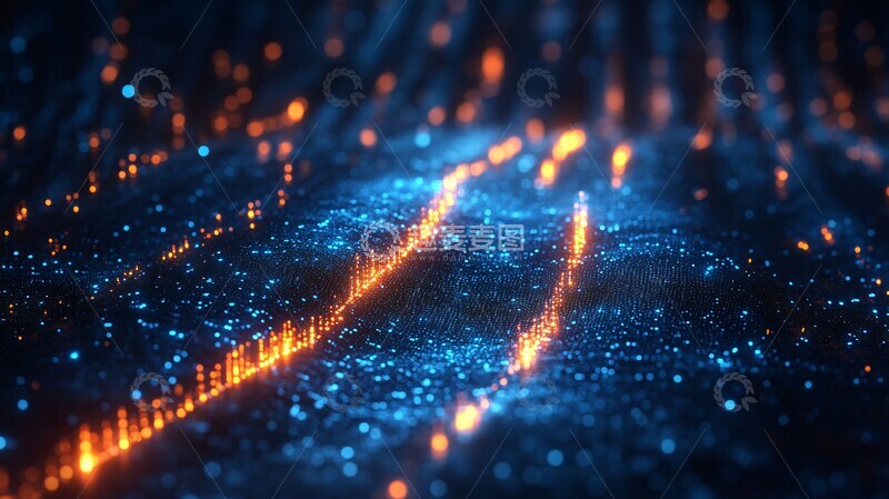 高清大图下载【趣麦麦图】深蓝背景图表1