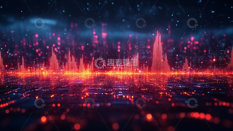 价格图表上升背景2