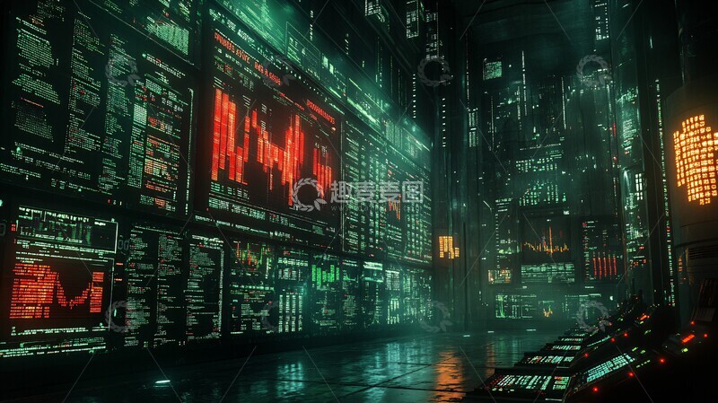 高清大图下载【趣麦麦图】股市走势图股市走势图表5