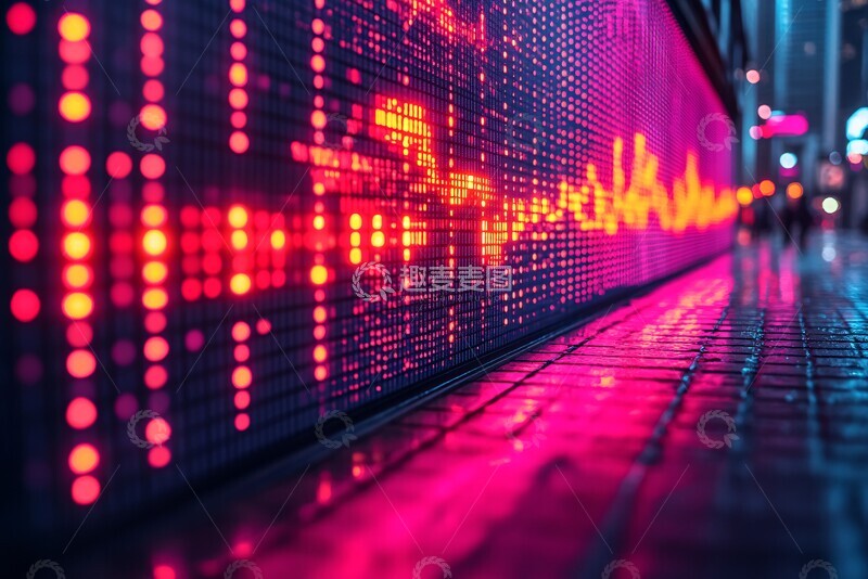 高清大图下载【趣麦麦图】股市上涨趋势图4