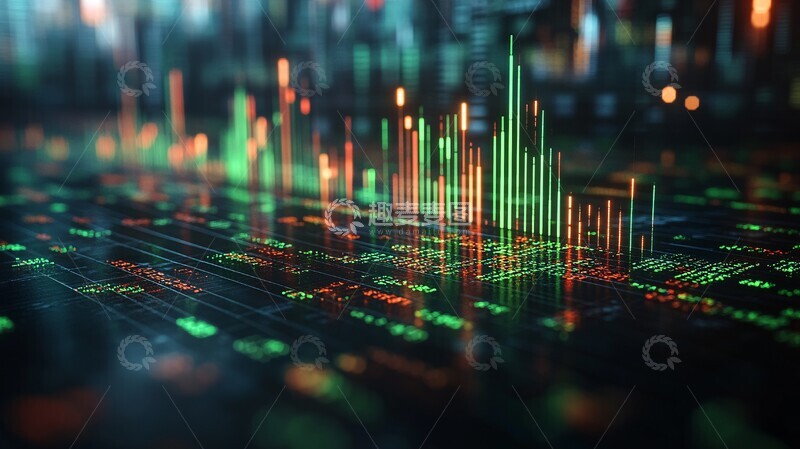 高清大图下载【趣麦麦图】投资涨跌几何图2