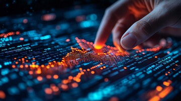 数据上升趋势图1