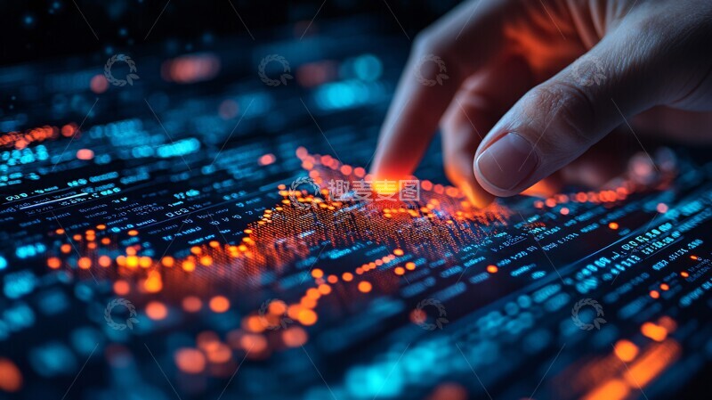 高清大图下载【趣麦麦图】数据上升趋势图1