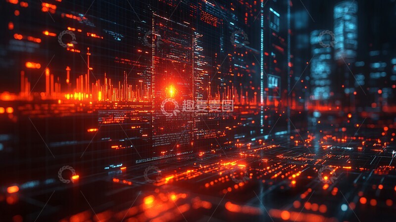 高清大图下载【趣麦麦图】平台数据金融分析2