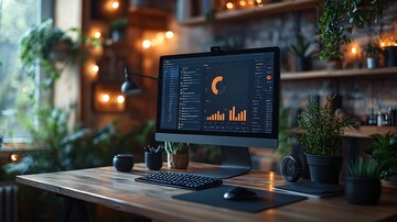 商务电脑办公场景1