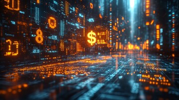 货币汇率数字景观2