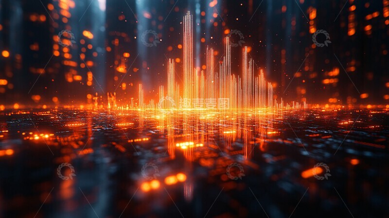 高清大图下载【趣麦麦图】黄金白烛上涨图2