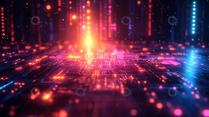 高清大图下载【趣麦麦图】金融创新科技未来2