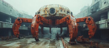 蜘蛛式高空作业平台2