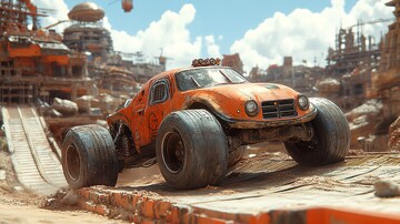 工具车跃过坡道1