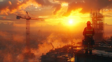 建设中的高层建筑2