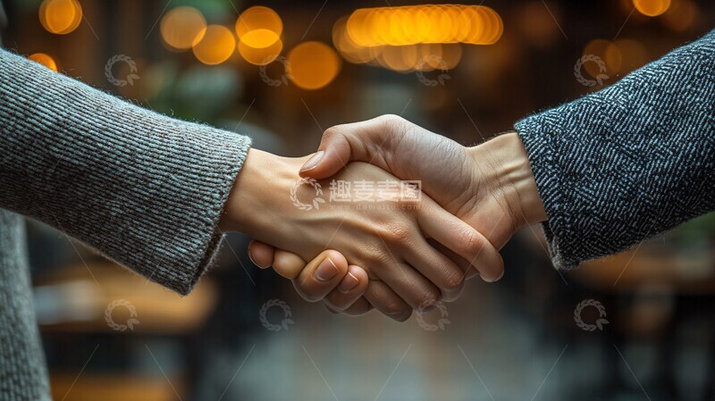 高清大图下载【趣麦麦图】商业关系建立中的信任2