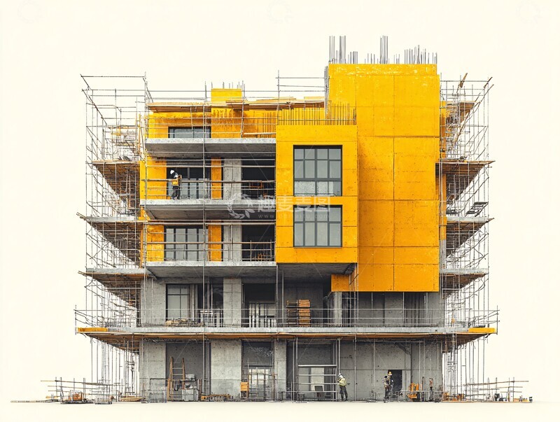 高清大图下载【趣麦麦图】电商大楼建设中