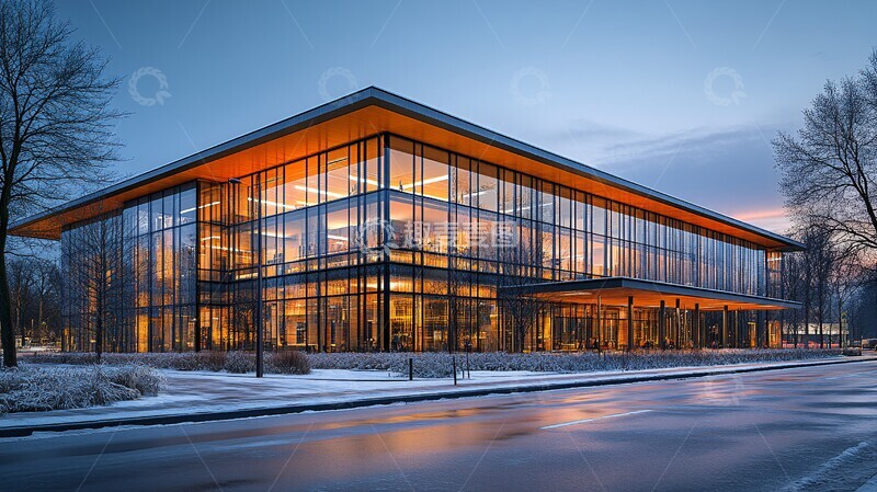 高清大图下载【趣麦麦图】人工智能建筑设计案例