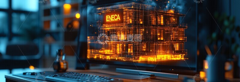 高清大图下载【趣麦麦图】与建筑模型建筑模型电脑2