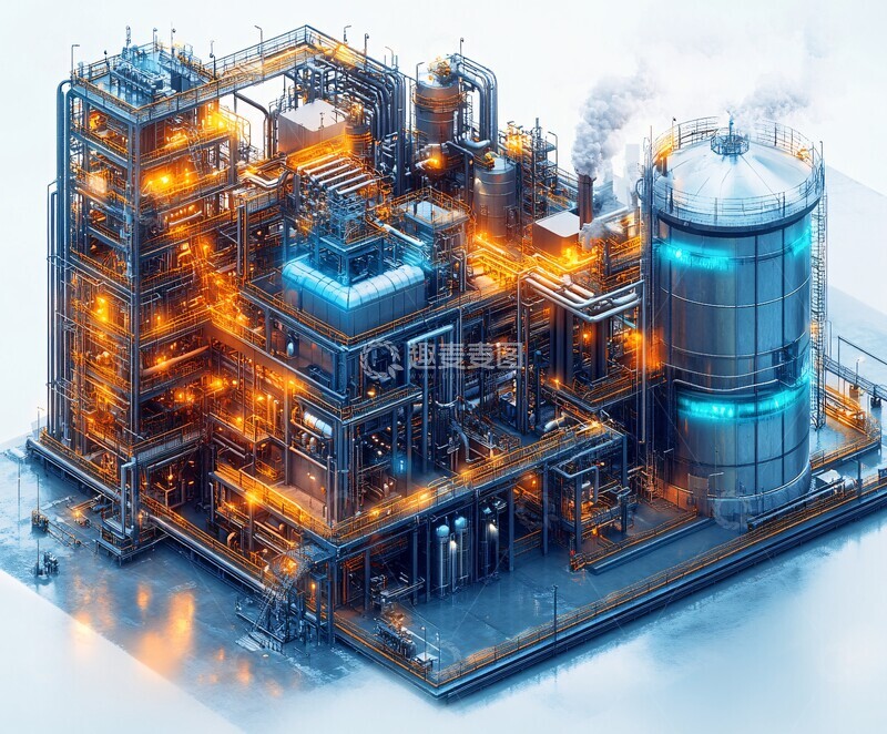 高清大图下载【趣麦麦图】工厂与数字孪生2