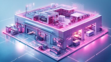 企业建筑功能区2