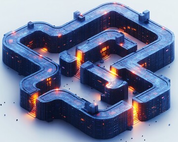 服务器迷宫中心