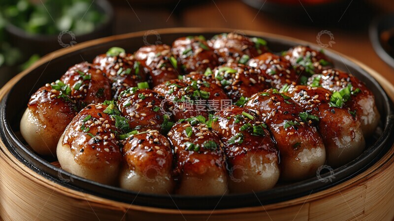 高清大图下载【趣麦麦图】猪肉黄瓜包子2