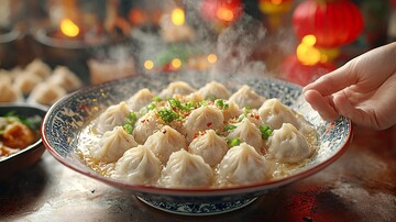 新春喜庆饺子宴1