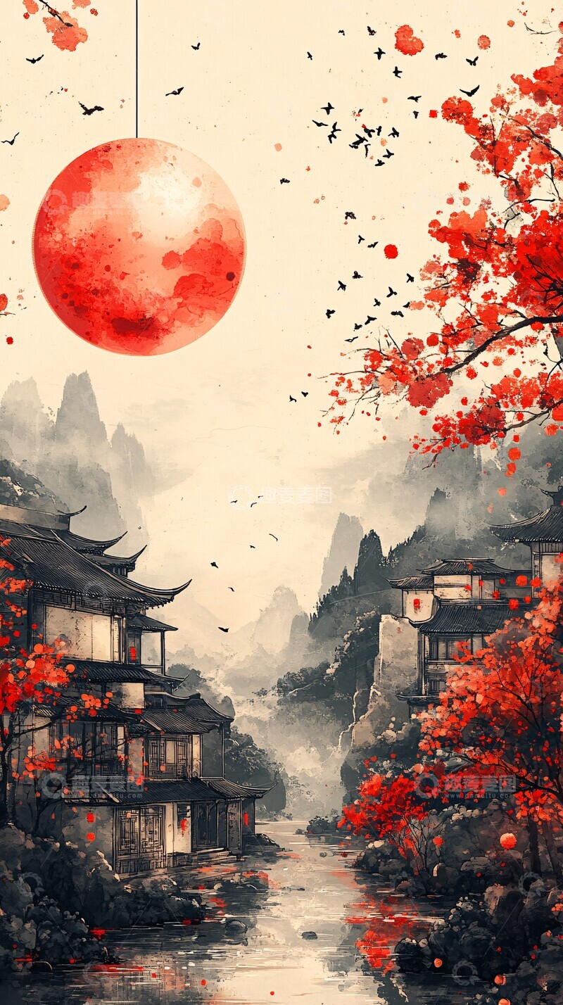 高清大图下载【趣麦麦图】汤圆甜品节日2