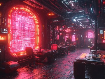 赛博朋克装饰风2