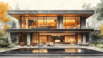 黑金高端装饰设计2