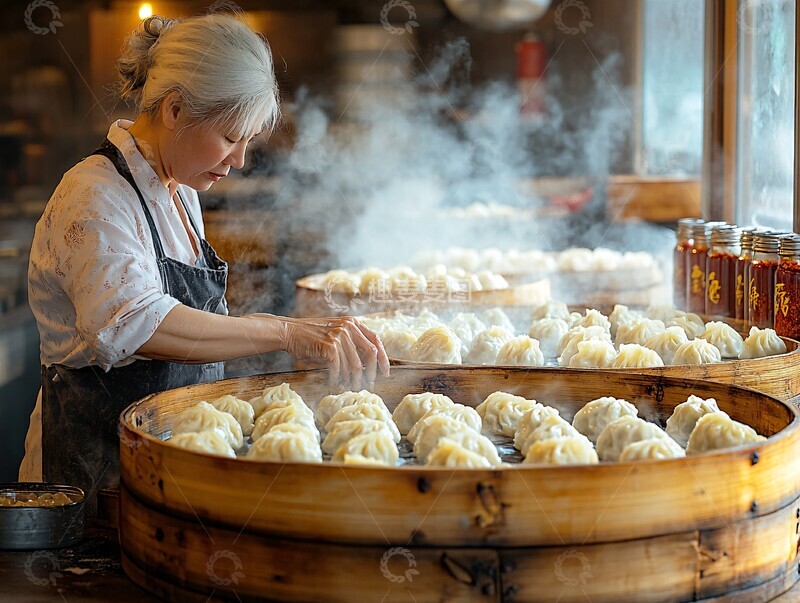 高清大图下载【趣麦麦图】手工饺子与烧麦2