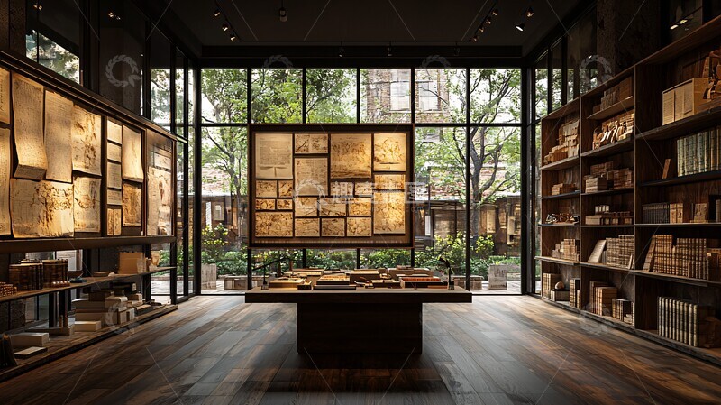 高清大图下载【趣麦麦图】历史材料展示室2