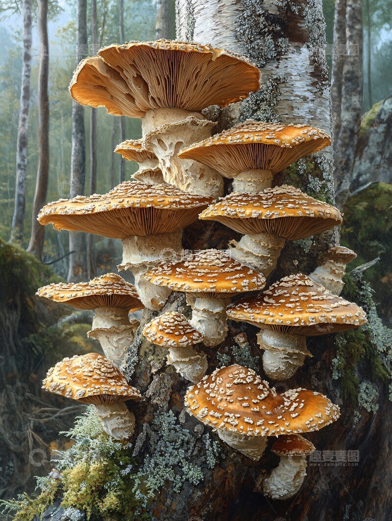高清大图下载【趣麦麦图】艺术家菌菇菌菇蘑菇真菌2
