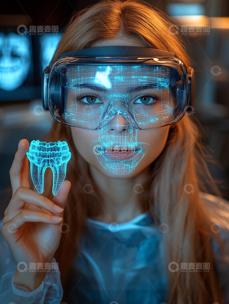 高清大图下载【趣麦麦图】牙科技术应用1