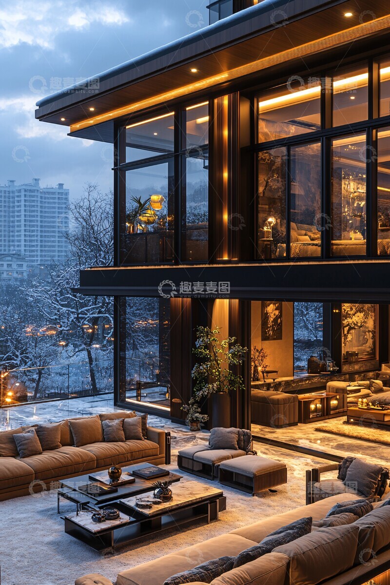 高清大图下载【趣麦麦图】宋氏美学客厅设计2