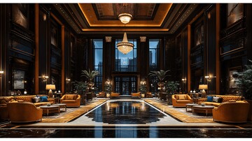 奢华酒店大堂设计18