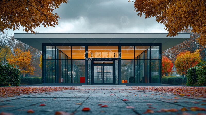 高清大图下载【趣麦麦图】商业建筑入口1