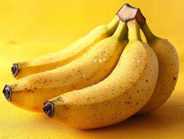 新鲜黄香蕉新鲜香蕉背景2