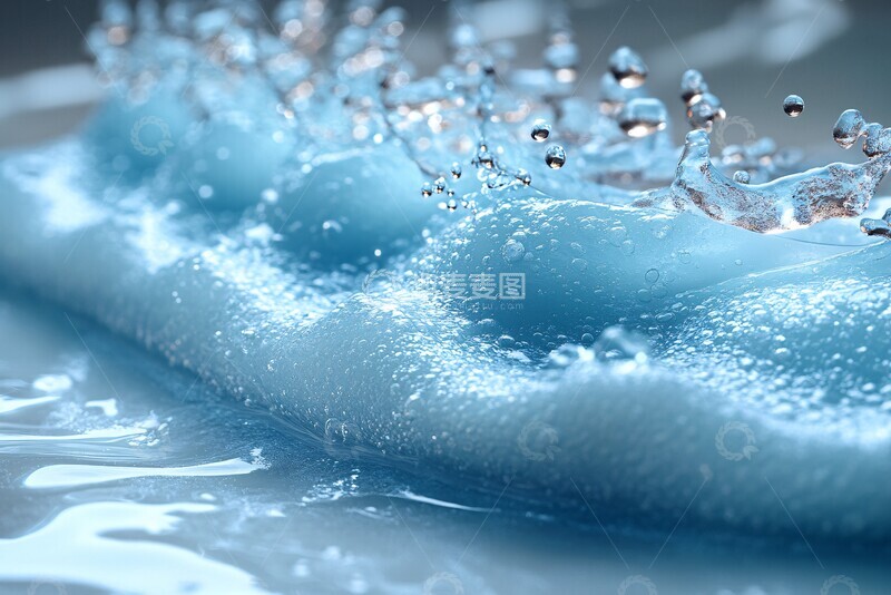 高清大图下载【趣麦麦图】水润透明面膜图2