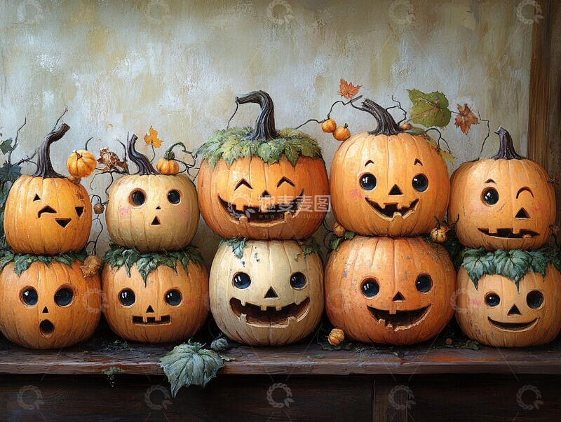 南瓜主题插画集2