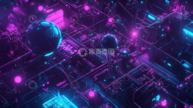 高清大图下载【趣麦麦图】电脑连接社交网络