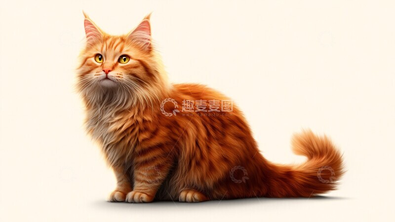 高清大图下载【趣麦麦图】猫角色卡通设计2