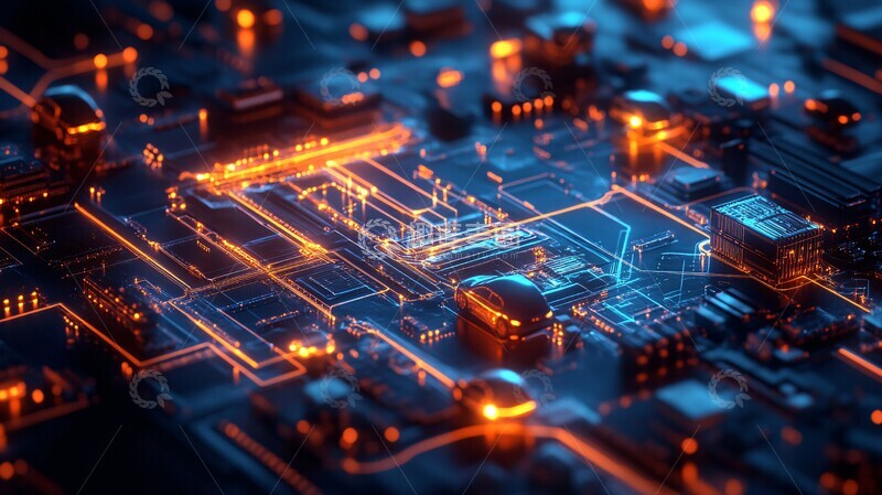 高清大图下载【趣麦麦图】汽车电网基础设施1