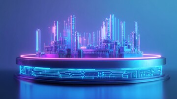 化学工厂电路底座2