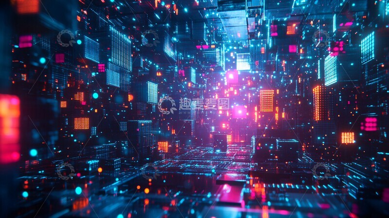 高清大图下载【趣麦麦图】数字资产新纪元1