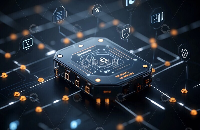 高清大图下载【趣麦麦图】硬件钱包数字锁2